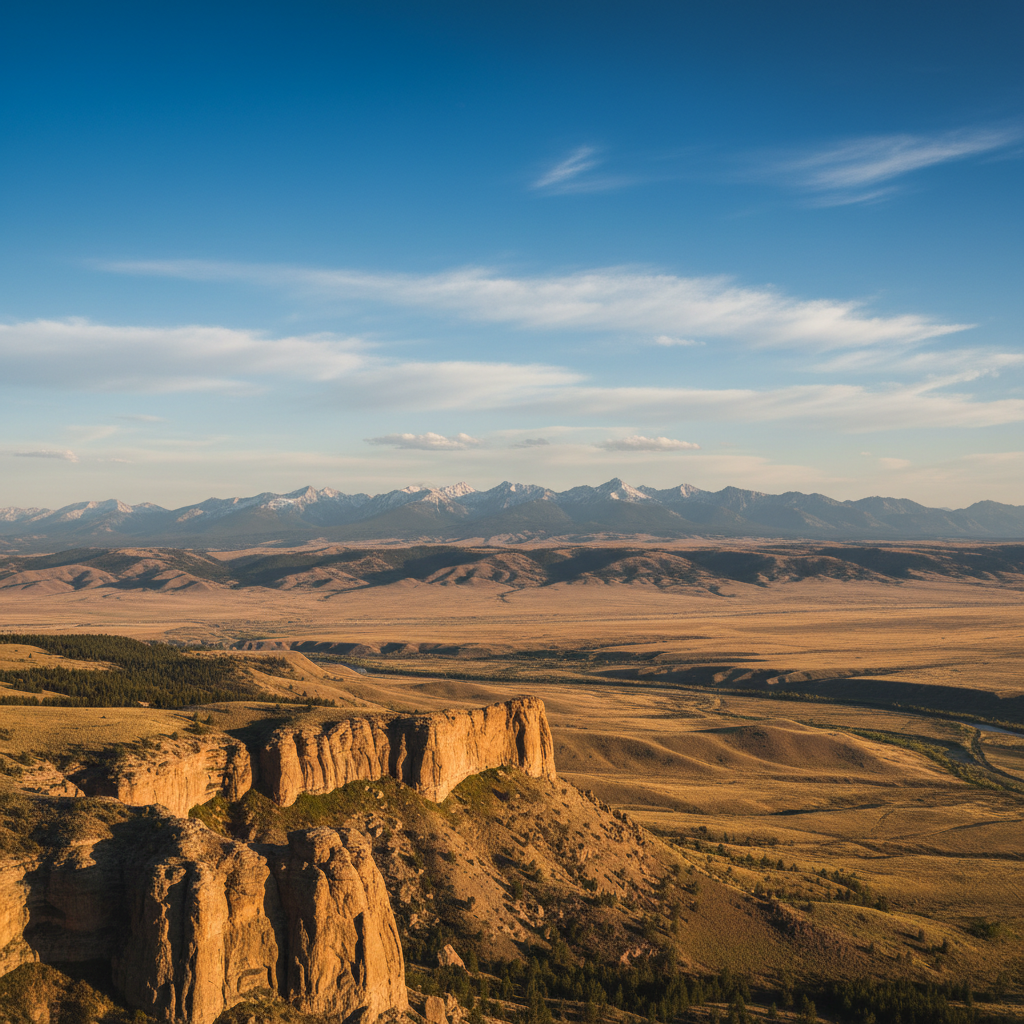 Montana landscape near Billings