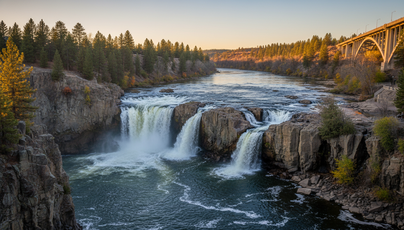 Spokane Falls, Washington